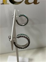 Orecchini Artlinea Donna in Argento Zirconia ZOR1248/SM-LB - ZOR1248/SM-LB